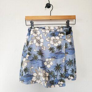 Terry Precision Cycling Skort Size 6 Aloha Hawaiian Tropical